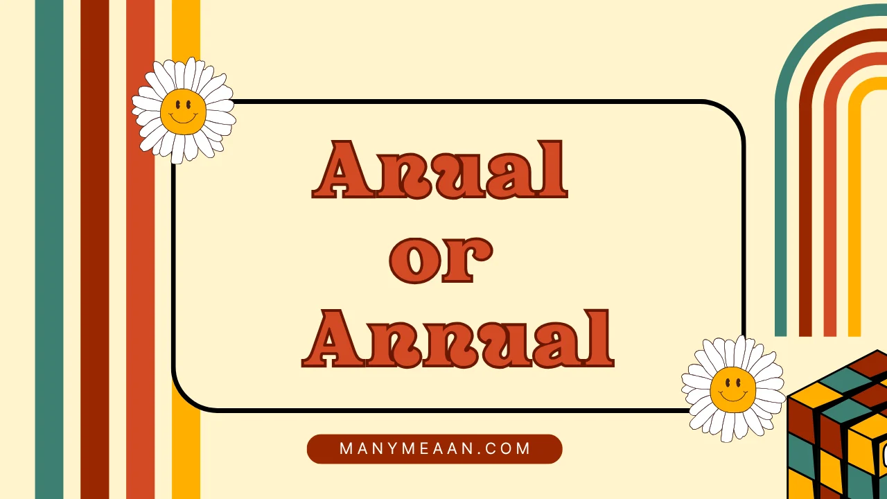 Anual or Annual