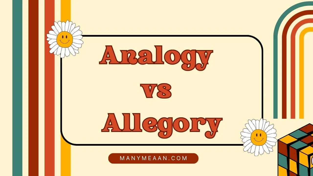 analogy vs allegory