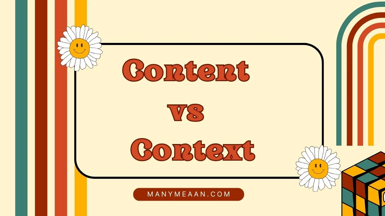 content vs context