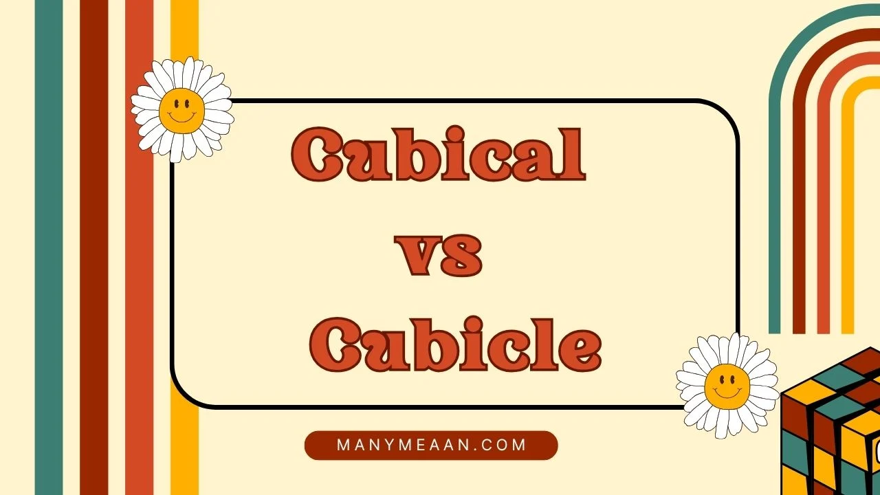 cubical vs cubicle