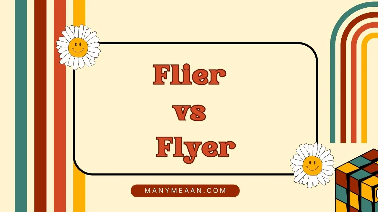flier vs flyer