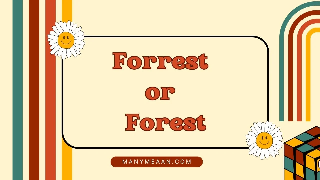 forrest or forest