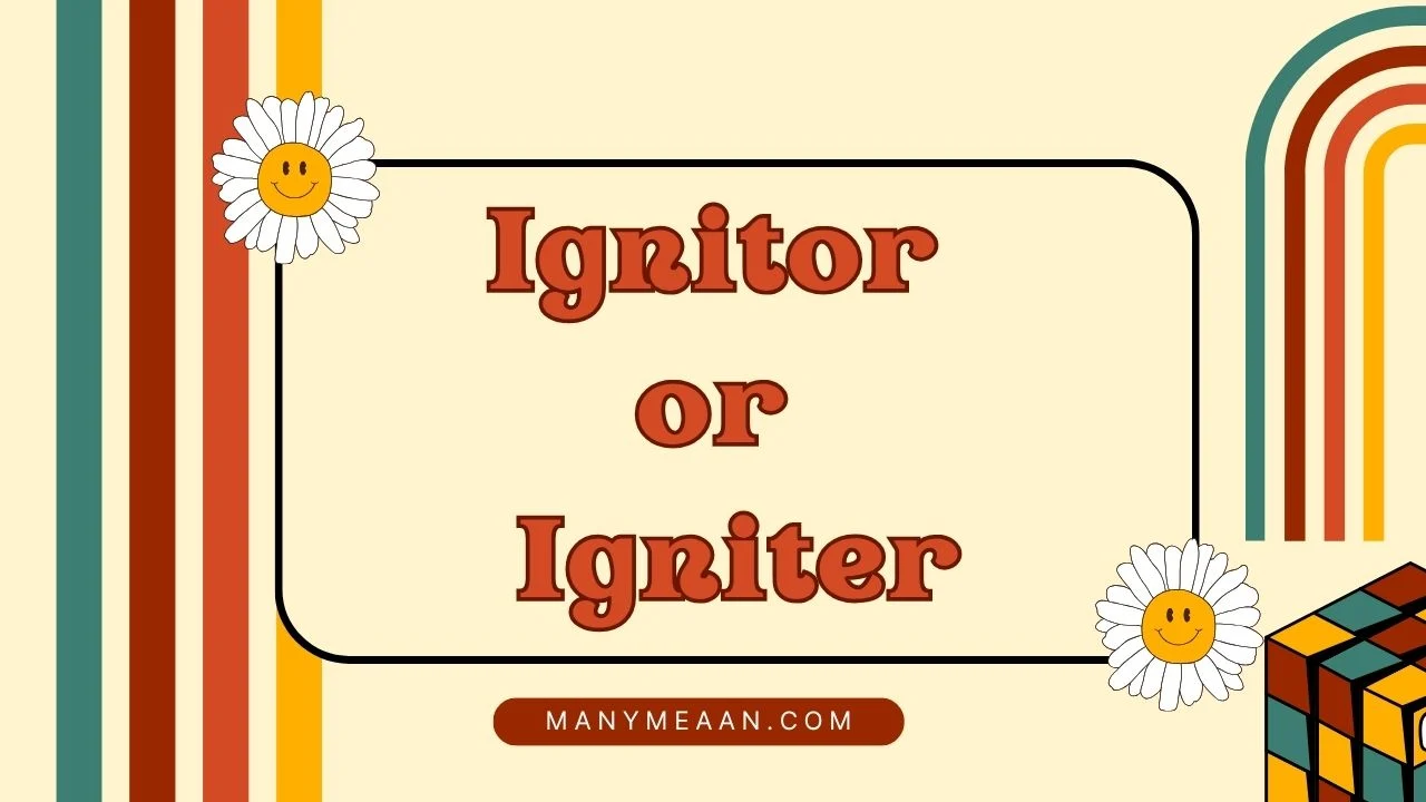 ignitor or igniter