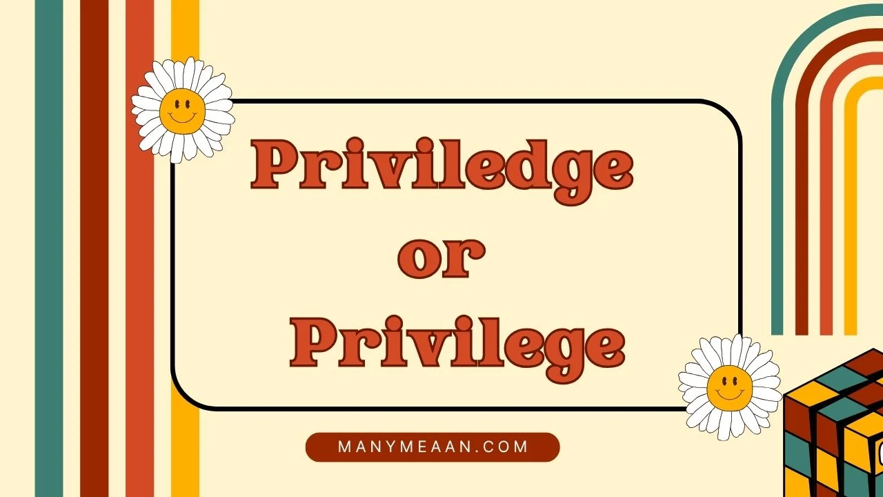 priviledge or privilege