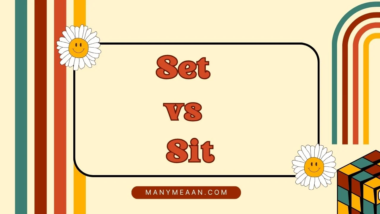 set vs sit