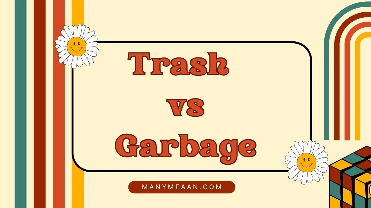 trash vs garbage