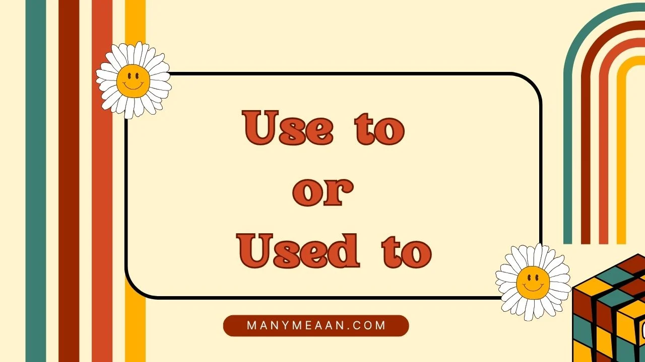 use to or used to